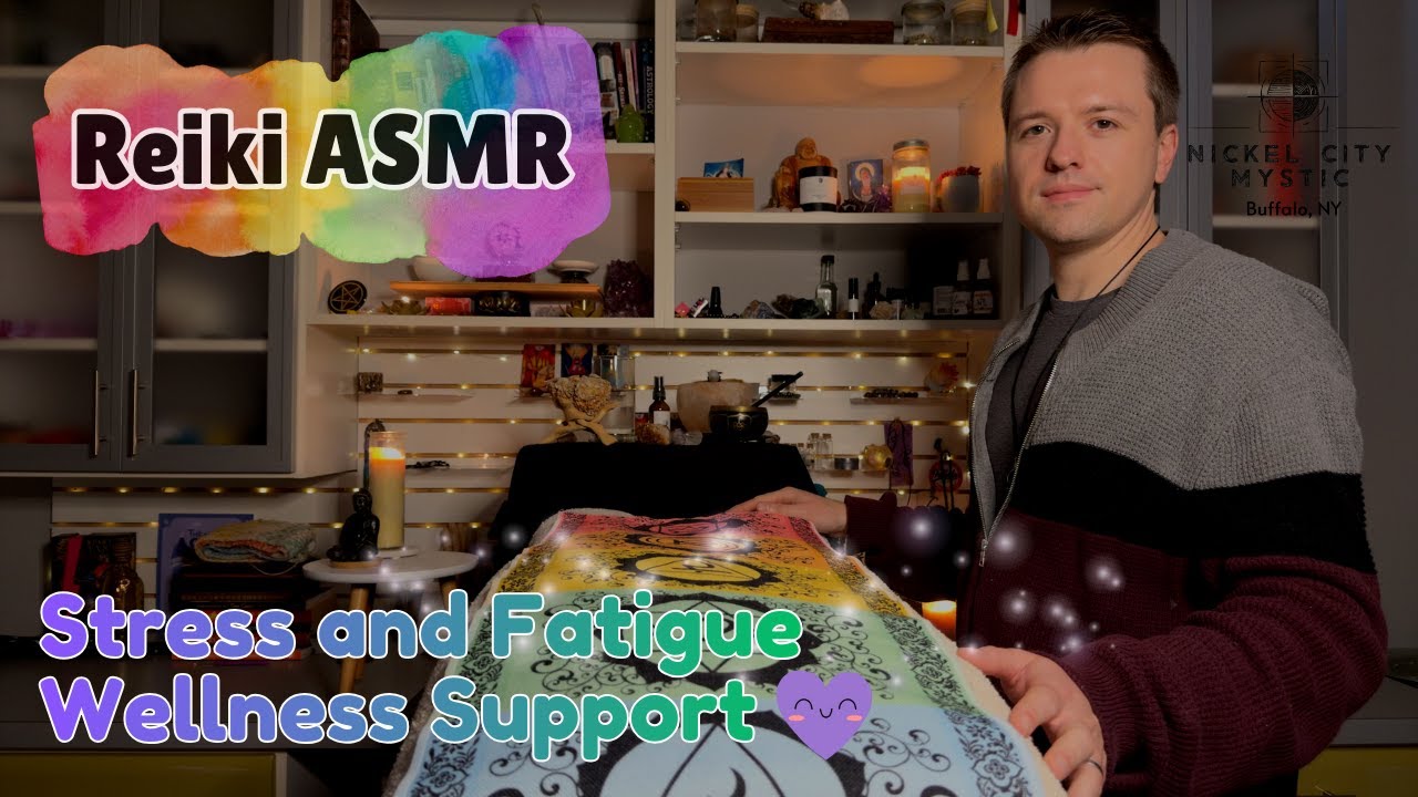 Reiki for Stress & Fatigue Relief | Energy Support When You’re Feeling Run Down | ASMR