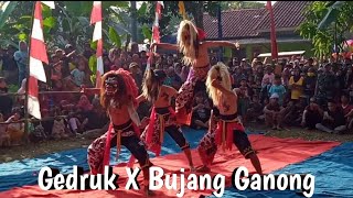 Tari Gedruk & Bujang Ganong !! EBEG WAHYU TURANGGA KRIDA || live Kedungweru ayah