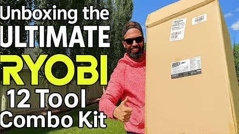Unboxing the Ultimate RYOBI 12 Tool Combo Kit! 🔧  Is It Worth It for DIYers & Homeowners