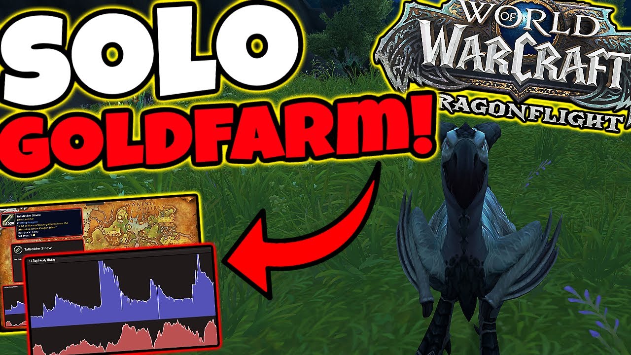Super Easy SOLO Dragonflight Goldfarm EVERYONE Can Do!