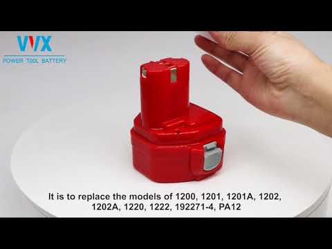 Makita 12V 3.0Ah NI-MH replacement battery packs
