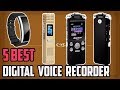5 Best Digital Voice Recorder