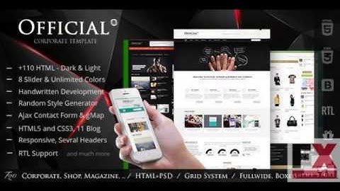 Preview Official - Multipurpose HTML5 Website Template