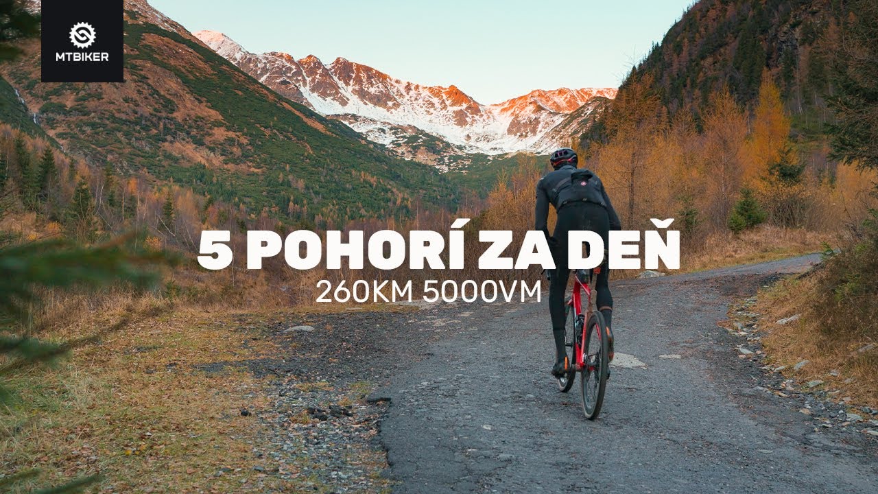 5 pohorí za jeden deň - moja cesta z Malej FATRY do Vysokých TATIER / 263 km a 5000 vm