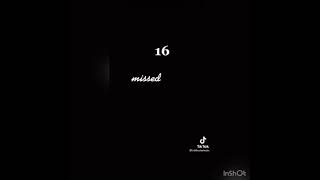 16 missed calls - Tiktok Compilation