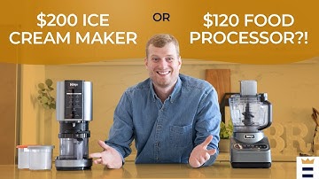 Ice cream machine vs. food processor: We tested both!