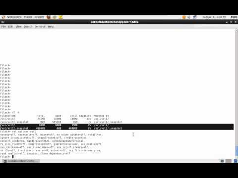 How to Change the Snap Reserve For a Volume in Data OnTap CLI by Nicholas Lee Fagan