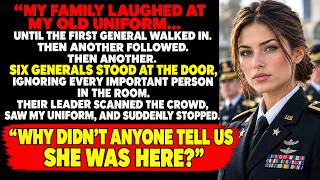 My Family Laughed At My Old Uniform—Until Six Generals Entered And Asked, “Where Is She”