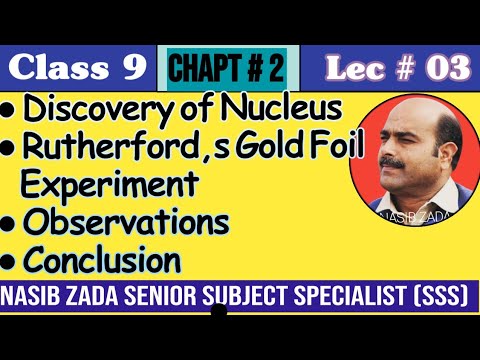 Discovery Of Nucleus Rutherford S Gold Foil Experiment Observations NASIBZADASSS