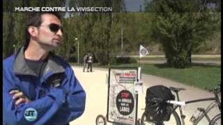 Opération Vélo Contre La Vivisection Dans Le Jt Des Animaux
