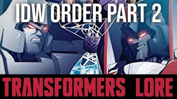 Transformers Lore: The IDW Hasbro Universe Reading Order Part 2 — All Hail Megatron