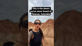 Arizona? NO. Dubai? NO. This is Colombia #colombia #travelvlog #desert