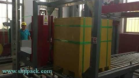 automatic PET pallet strapping machine