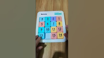 Sliding puzzle numbers 1️⃣2️⃣🧩#ytshorts #puzzle #top #shortsfeed #youtube #trend