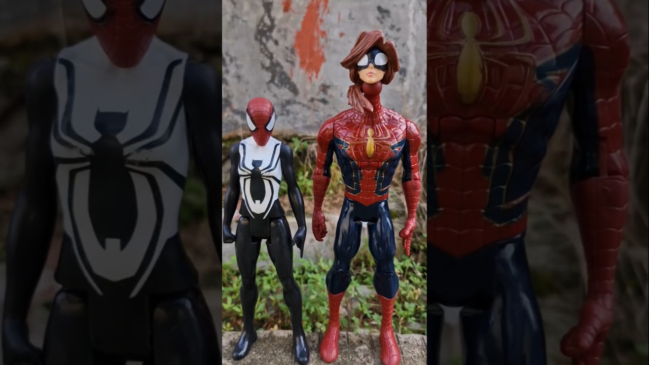 Spiderman Head Gets Swapped 