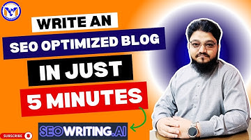 How to Write SEO Optimized Blog within Just 5 Minutes? | MY Solutions #seoblog