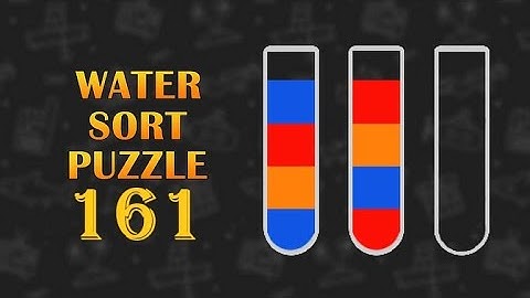 Sort Puzzle Level 161 (No extra/additional tube used)
