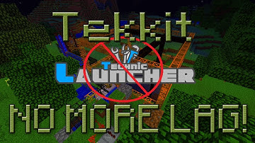 Tekkit Lag Spikes and Crashing Fix! (No More Technic Launcher)