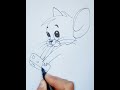 رسم جيري من توم وجيري رسم توم وجيري Dibujo Drawing Shorts 