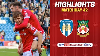 HIGHLIGHTS | Colchester United vs Wrexham AFC