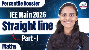 Straight Line Part 1 | Class 11 Math | JEE Main 2026 Preparation | LIVE | @InfinityLearn-JEE