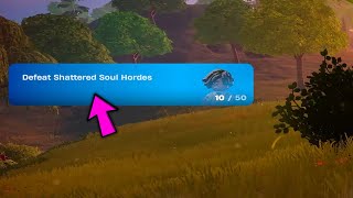 Defeat Shattered Soul Hordes - Lego Fortnite Quests