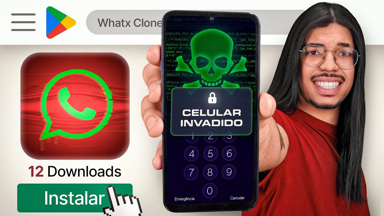 Instalei aplicativos suspeitos até destruir meu celular