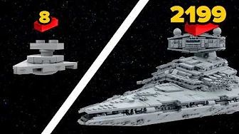 LEGO Star Destroyer in Different Scales | Comparison