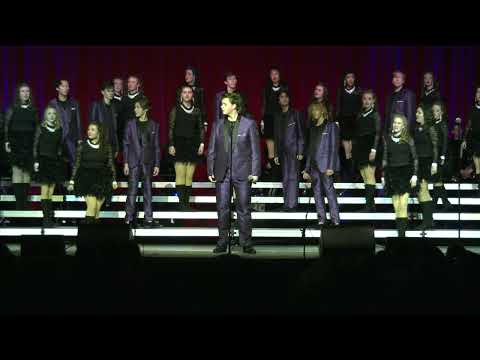 Naperville North High School Entourage performs at the Sullivan Show Choir Invitational