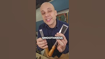 You really need a wide chisel. #woodtools #woodwork #wood #easywoodtools #woodworkertools