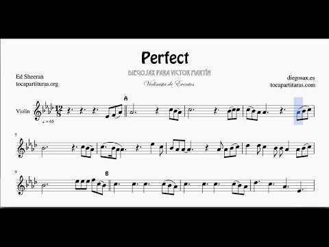 perfect-de-ed-sheeran-partitura-de-violín-para-victor