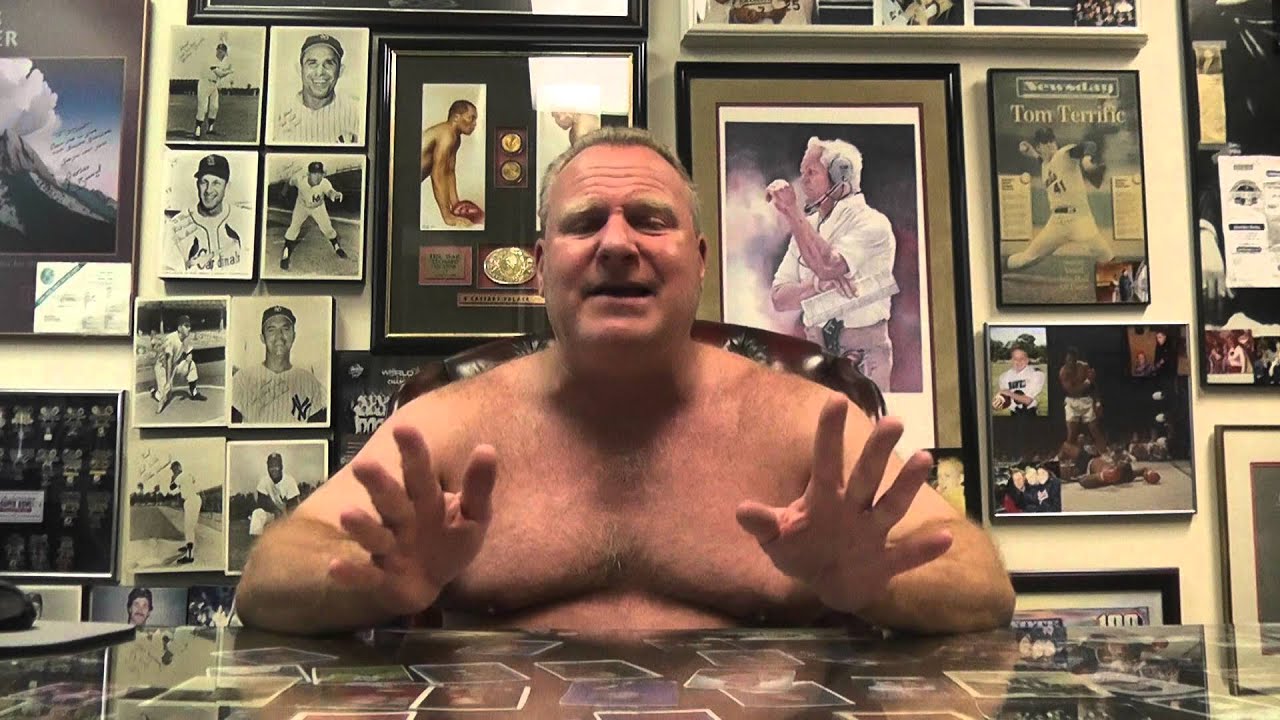 Stu Gets Naked Celebrating Heats Win - YouTube