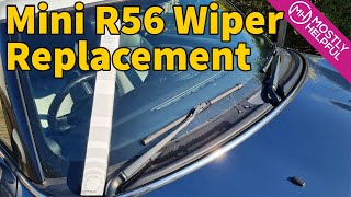Mini Cooper (R56) - Aero wiper replacement walkthrough.