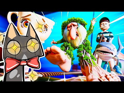 SQUID GAME 3 VS BALLERINA CAPPUCCINA Italian Brainrot Animation 🐱 (REACTION TO CARTOON GAMES ESPA...