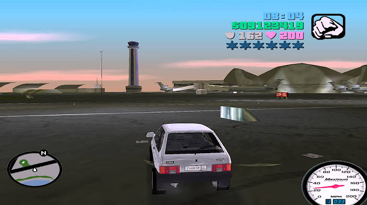 GTA Vice City #6 Проверка в аэропорту на восьмерке