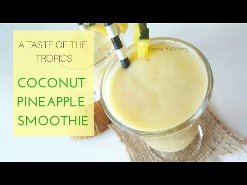 coconut-pineapple-smoothie-|-nigerian-smoothie-recipes