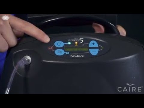 Eclipse 5 Portable Oxygen Concentrator Basic Operation - YouTube