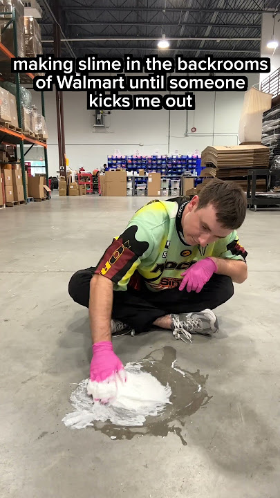 Making Slime In Walmart Until Someone Kicks Me Out 🤔