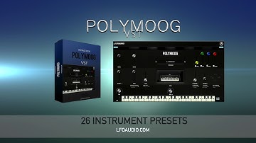 POLYMOOG VST Plug-in Vintage Synthesizer