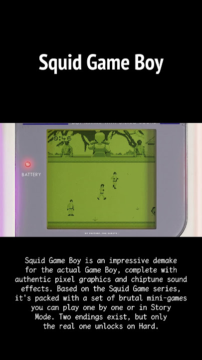 SQUID GAME BOY