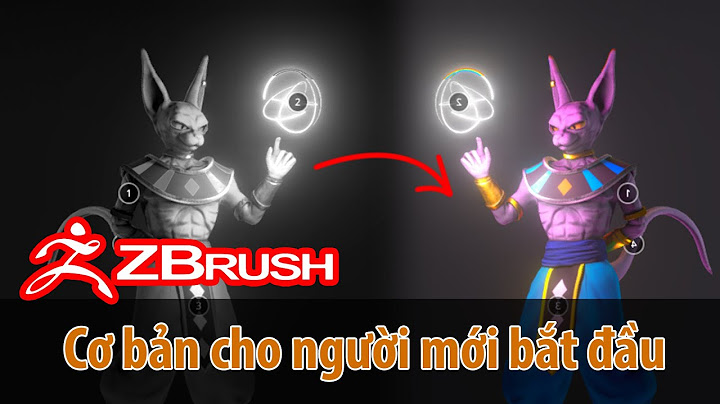 Hướng dẫn sử dụng zbrush năm 2024