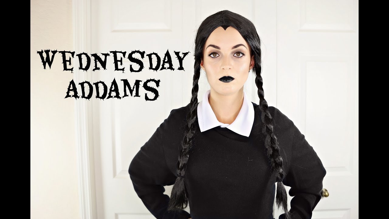 10. Blonde Wednesday Addams Makeup Tutorial - wide 6