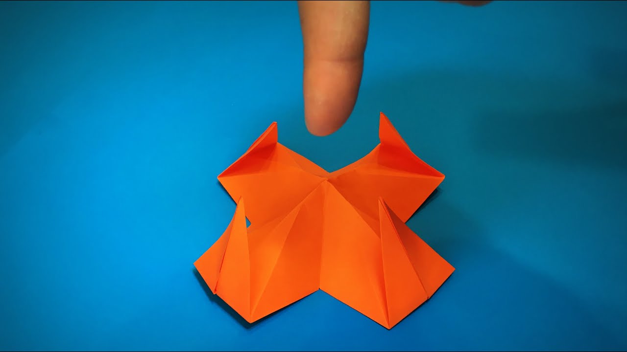Origami Trap | How to Make a Paper Trap (BEAR TRAP) DIY | Easy