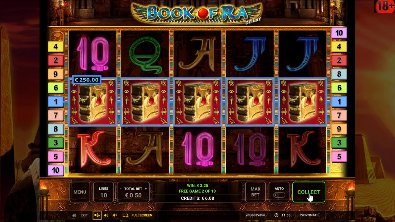book of ra slot machine free online