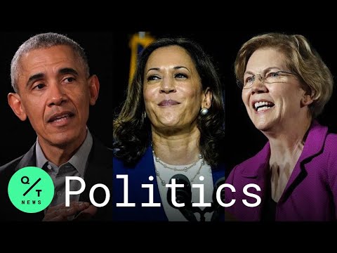 Day 3 of Democratic National Convention With Elizabeth Warren, Barack Obama and Kamala Harris