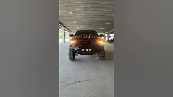 We took this level 2 RAM TRX to a new level... #hellcat #supertruck