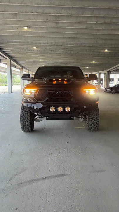 We took this level 2 RAM TRX to a new level... #hellcat #supertruck