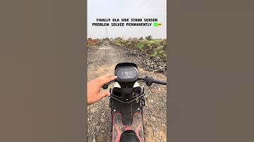 OLA Side Stand Sensor Problem Solved 😎✅