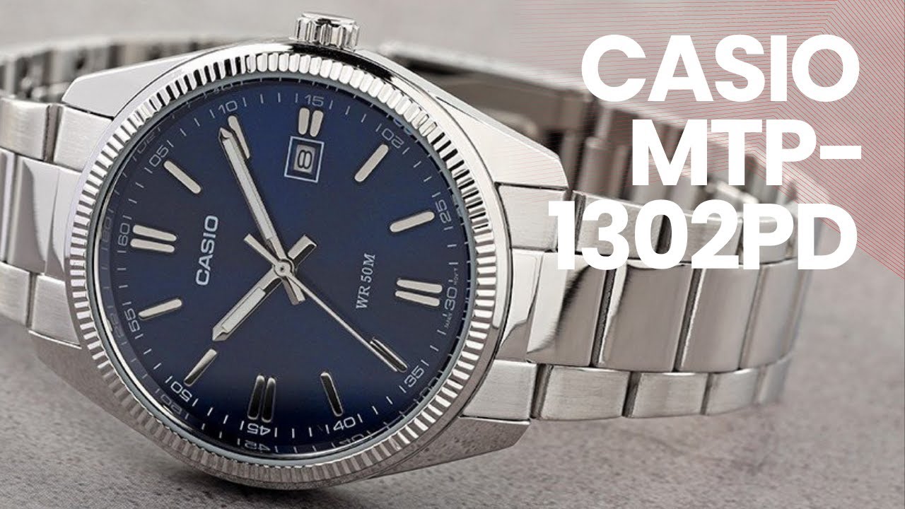 The Casio Enticer MTP-1302PD Is a Cheap Rolex Homage 