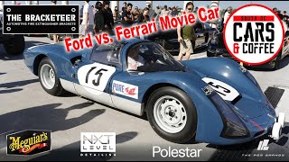 Ford GT, MC20 & Porsche Movie Car from Ford Vs Ferrari - South OC Cars and Coffee.
